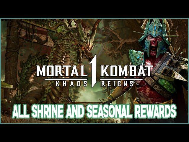 Mortal Kombat 1 Khaos Reigns All New Shrine and Season Rewards