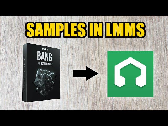 How to load/import samples in LMMS