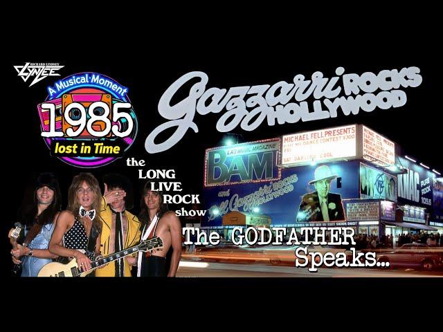 GODFATHER of Rock and Roll | Gazzari 1985 Club Interview | Lost In Time Media