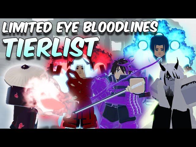 Limited Eye Bloodlines *WORST TO BEST* | Shindo Life