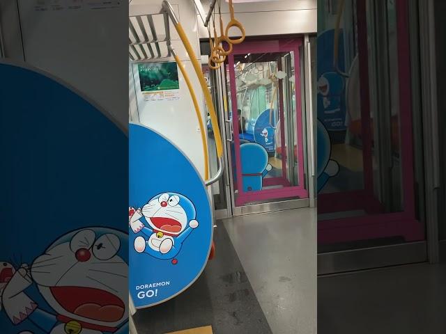 Inside a Doraemon train #doraemon #train #densha #seibu #tokyo #japan