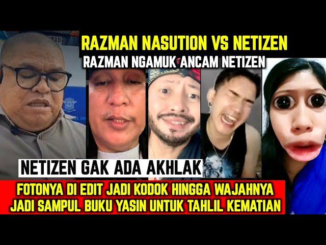 GAK KUAT DI RUJAK NETIZEN RAZMAN NASUTION LAPORKAN AKUN AKUN MEDIA SOSIAL