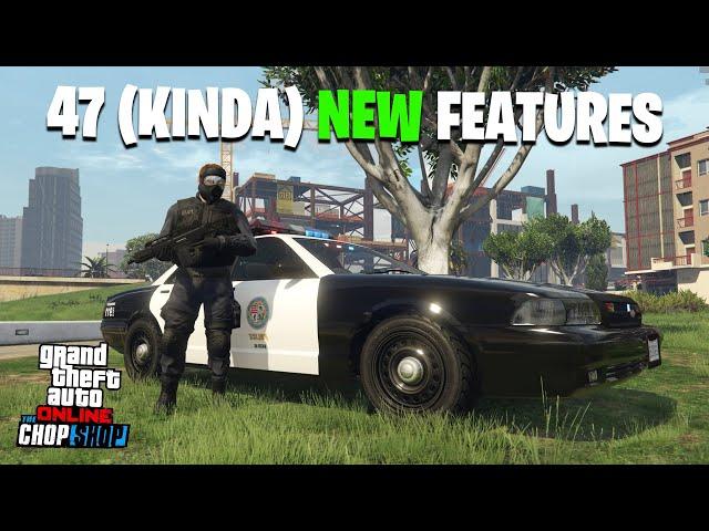 Every Single NEW Feature Added in The Chop Shop DLC | GTA Online Update