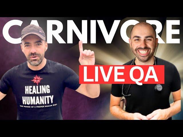 Carnivore QA with Dr Suresh! HE Went Carnivore & Felt Like SuperMan Livestream!