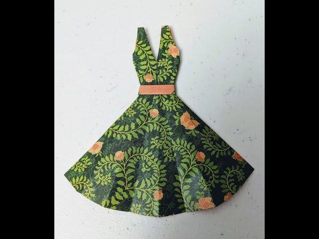 Simple Origami dress 36