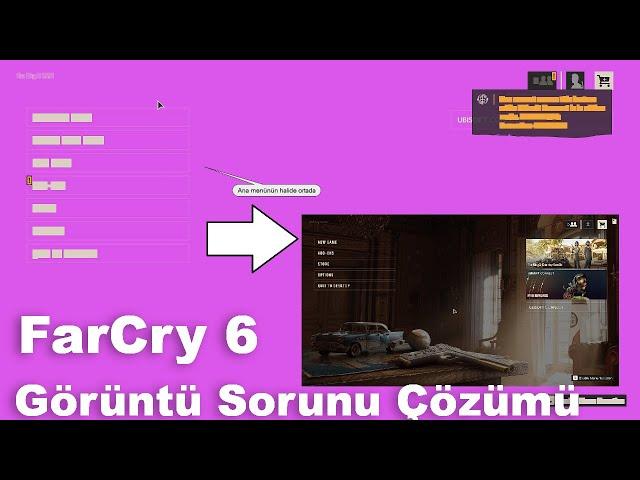 Far Cry 6 Graphic, Text, Menu Problem, Solution!