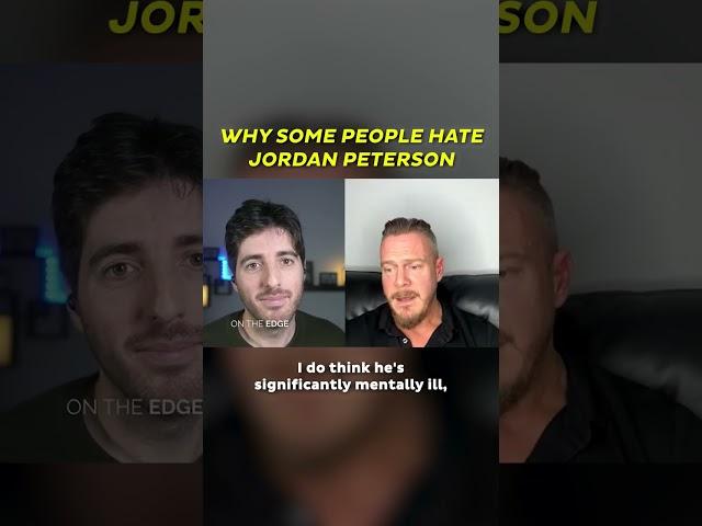 Why Some People Hate Jordan Peterson?