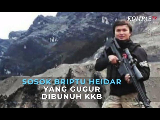 Sosok Briptu Heidar, Polisi yang Gugur Dibunuh KKB