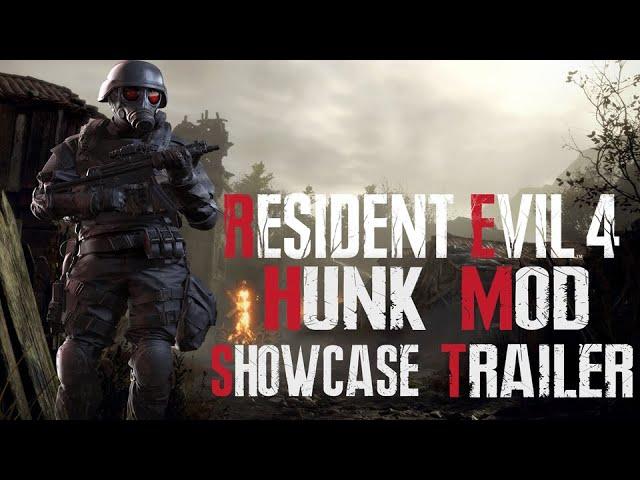 Resident Evil 4 Remake - HUNK Mod Showcase Trailer