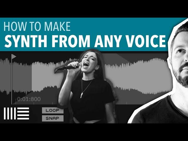 HOW TO MAKE SYNTH FROM ANY VOICE | ABLETON LIVE