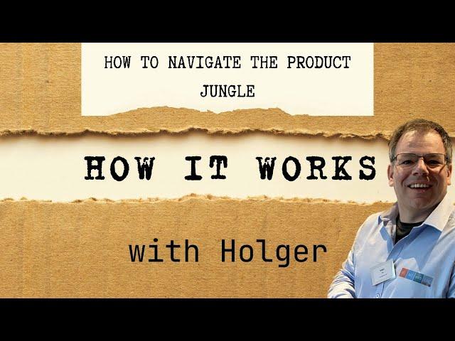 How to navigate the product jungle [Beginner]