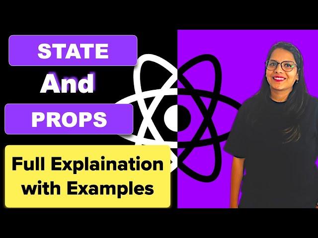 State And Props In React Js | React Js State And Props With Example