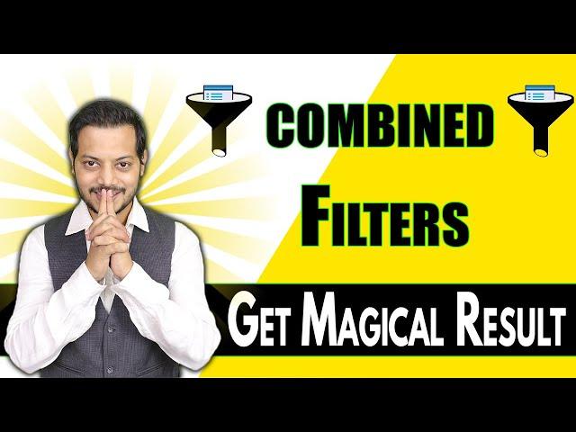 Get magical result by combining FILTERS | New excel FILTER function in excel