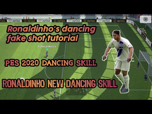 How to do ronaldinho's dancing skill in pes 2020|ronaldinho dancing skill tutorial|pes2020