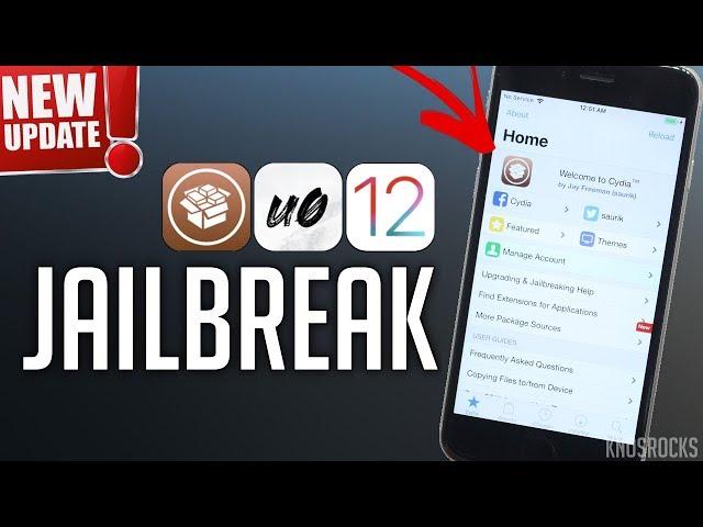 NEW! Jailbreak iOS 12 - 12.1.2 iPhone 6, 6 Plus, 5S & iPad Mini 4, 3, 2 & iPad Air 1 + iPod Touch 6