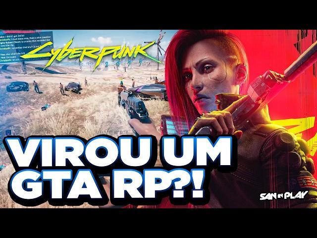 This MOD transformed CYBERPUNK 2077 into GTA RP - Roleplay Mode and Much More...(CheckItOut)