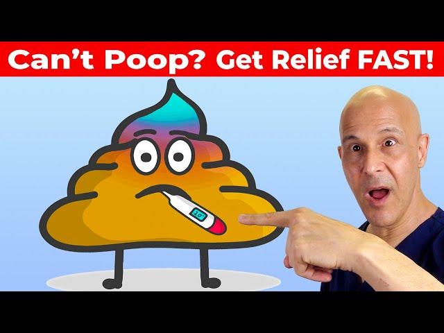 Can’t Poop? 10 Easy Ways to Relieve Constipation FAST!   Dr. Mandell