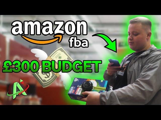 How To Start Amazon FBA w/ £300 BUDGET! (Retail Arbitrage UK)