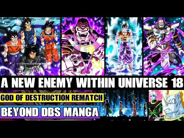 Beyond Dragon Ball Super Enter Into The Dangerous Universe 18! God Of Destruction Rematch Granted