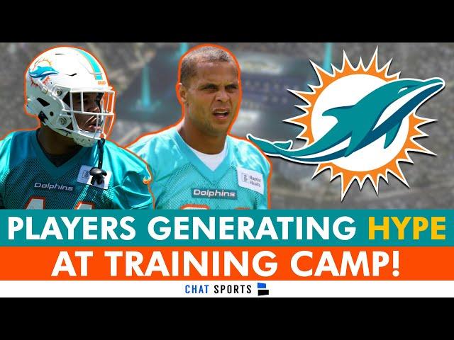 Dolphins Training Camp 2024: 5 Players Creating Tons Of Camp HYPE In Miami