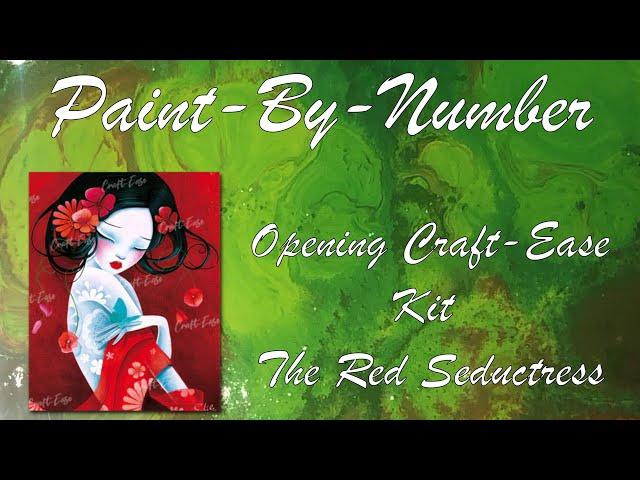 It's a Paint By Number! Unboxing Craft-Ease The Red Seductress