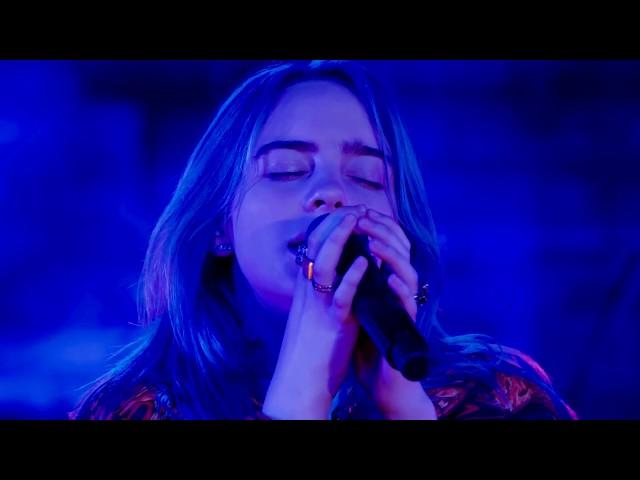 billie eilish - when the partys over ( Live Song Перевод )