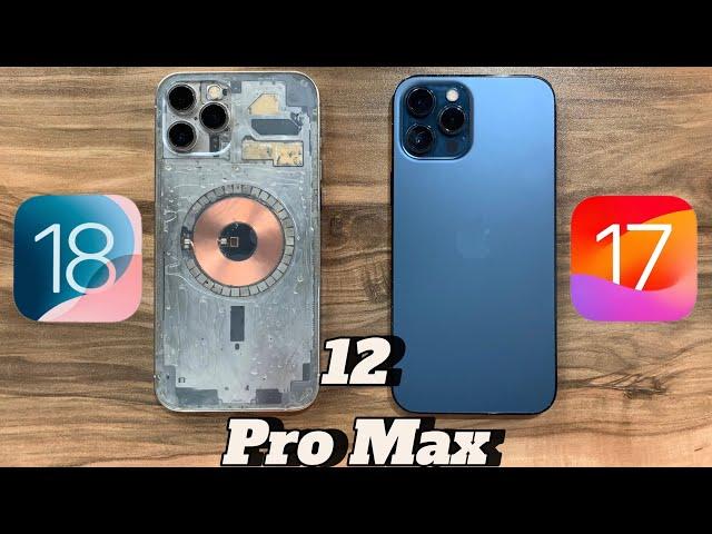 iOS 18 vs iOS 17 on iPhone 12 Pro Max