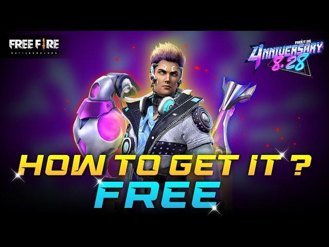 Garena Free Fire 4th Anniversary Rewards | How to Get Free Bundle, Grenade & Other #TuneUp4TheParty