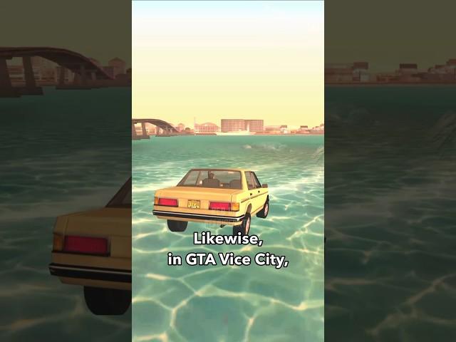 WHAT IF YOU DRIVE YOUR CAR INTO THE OCEAN IN GTA AND RDR2 GAMES