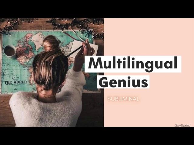 Speak Any Language Subliminal. Be Multilingual (POWERFUL) || GlowMyMind