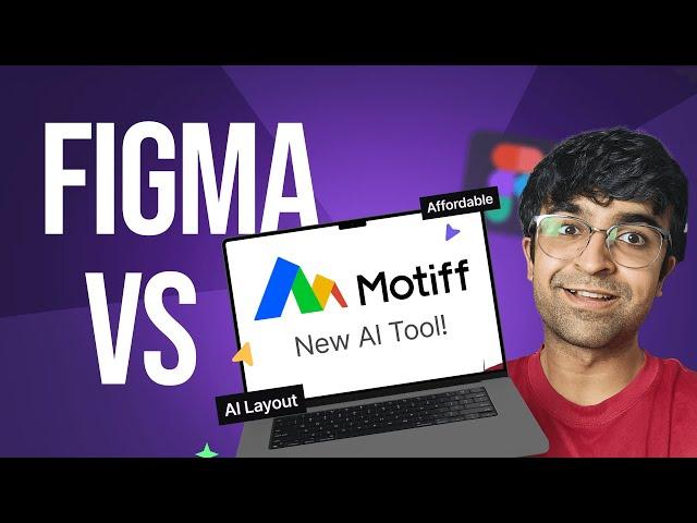 Figma Vs Motiff - New AI Design Tool! | Better Pricing, AI UI Design, Design Systems & More