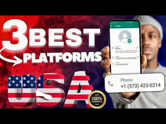 3 Best Platforms To Get FREE USA NUMBER 2024 [FREE USA Number]