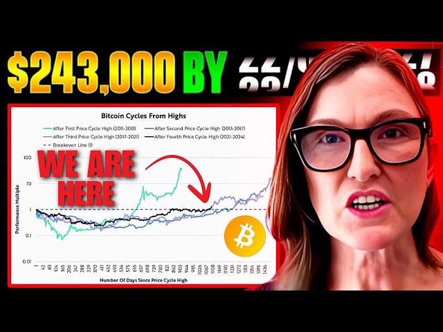 Cathie Wood's NEW Report Predicts A BIG 2025 Bitcoin Rally!