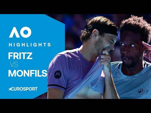 Taylor Fritz vs Gael Monfils | Round Three | Australian Open 2025 Extended Highlights 