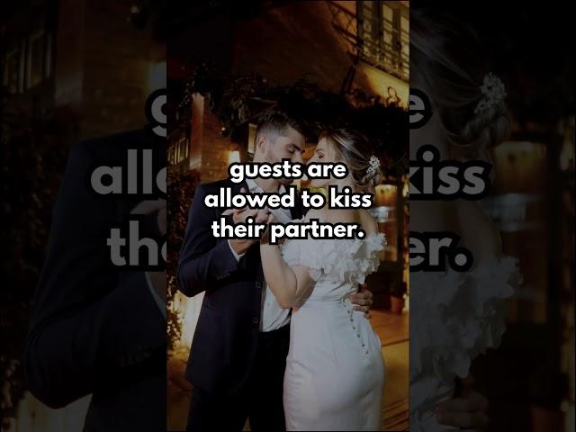 In Sweden, if the bride or groom leaves the room, other guests are allowed to kiss their #shorts