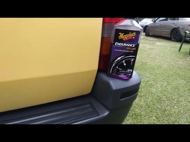 meguiar's endurance tire gel is the best trim gel on the planet 