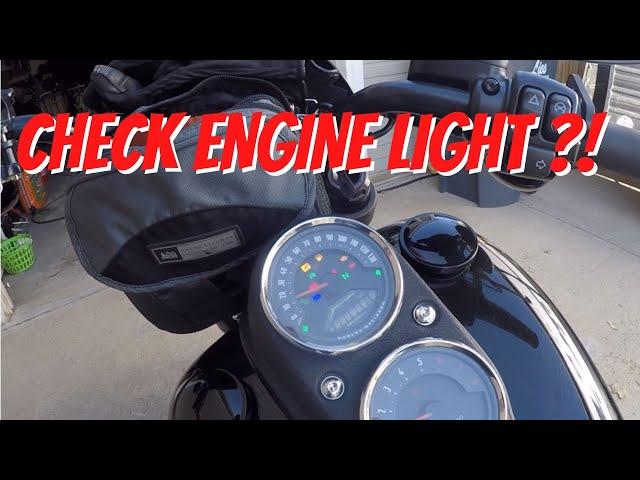 Check Engine Light | How to check Codes | 2020 Harley Davidson Low Rider S | FXLRS