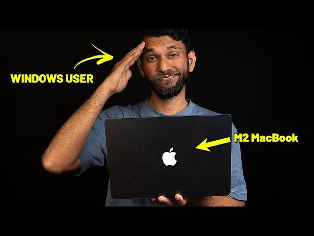 Windows User Tries MacBook M2 For the First Time!