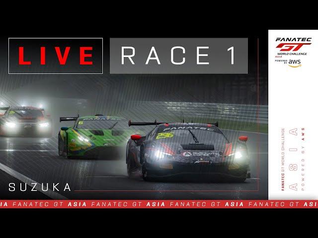 LIVE | Race 1 | Suzuka | Fanatec GT Asia 2024