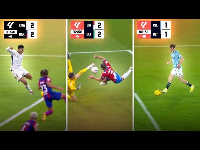 The BEST LALIGA EA SPORTS Stoppage Time Goals [2023/24]