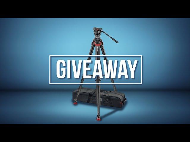 We are giving away one Sachtler ACE XL head + Flowtech Tripod kit