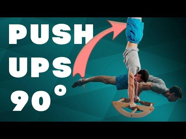 90 DEGREE PUSH UPS! BEST EXERCISES!