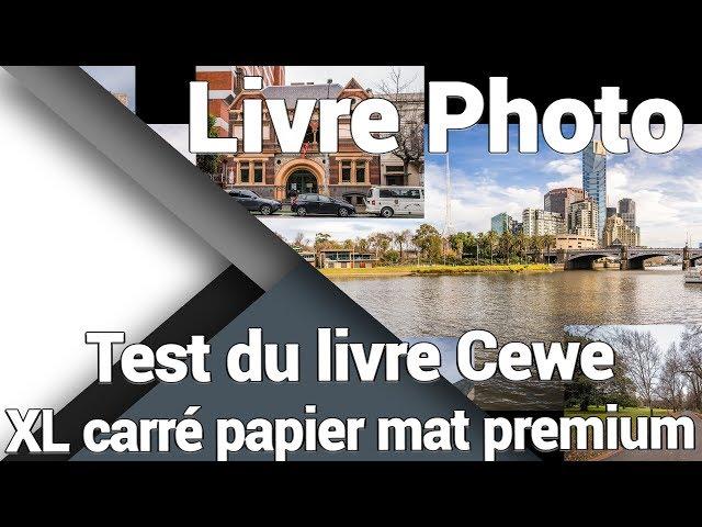 Le livre photo Cewe - Présentation / Test / Avis / Review