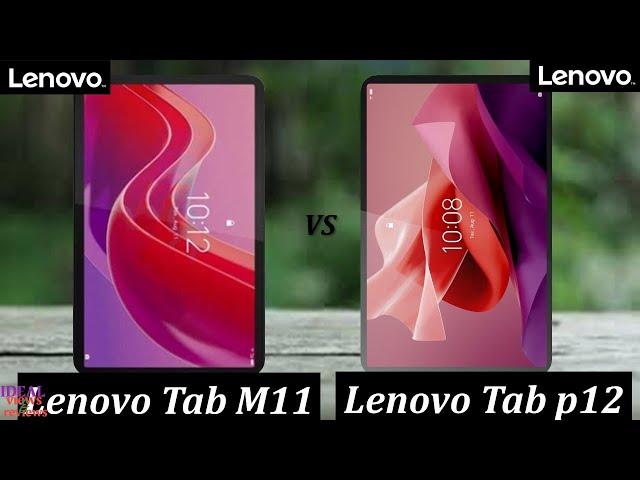 Lenovo Tab M11 4G vs Lenovo Tab P12