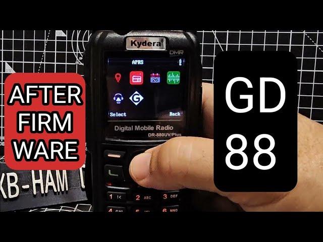 GD-88 After Firmware & Overview  , May 2024