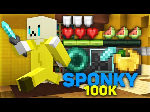 Sponky 100K pack release! | 1.8 Minecraft texture pack