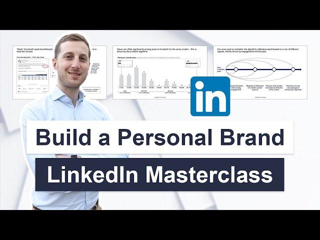 How to build a Personal Brand on LinkedIn | Creator Masterclass