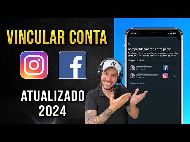 Como Vincular Instagram com Facebook (2024) Atualizado