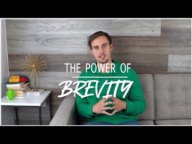 The Power of Brevity: How to Communicate Like a Leader PT 2 | #PursuitOfPossibility