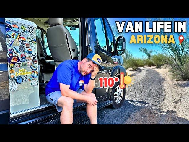 Is Arizona Too Hot For Van Life In The Summer?! (Best place to go in Arizona to escape the heat)